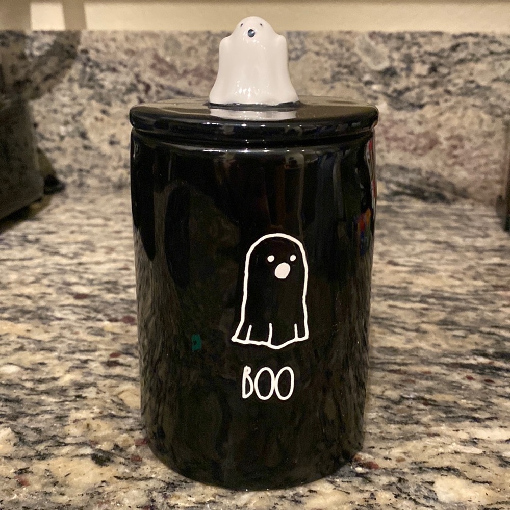 DW HOME RAE DUNN HALLOWEEN GHOST HANDLE